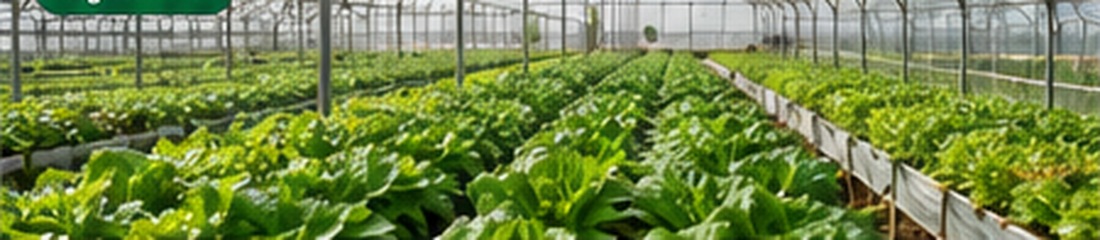 Modern vegetable greenhouse